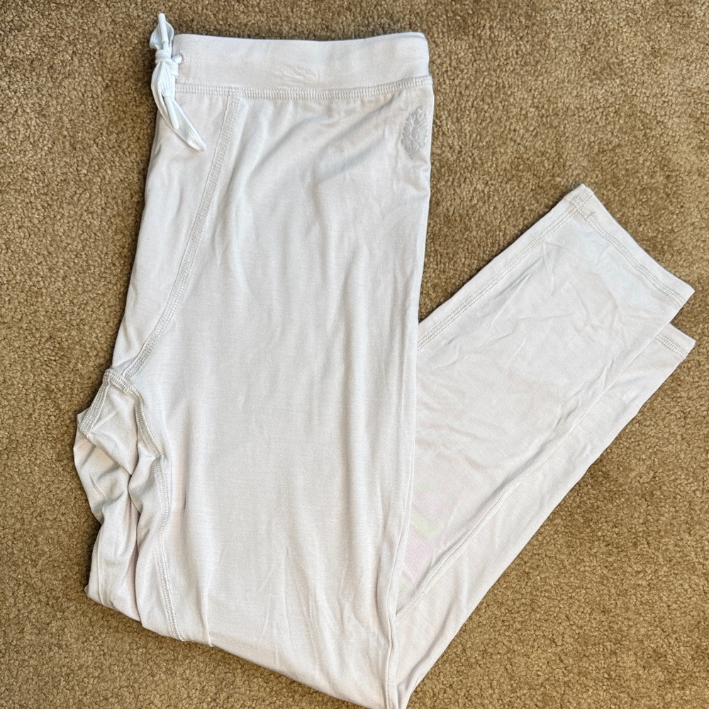 FP Movement by Free People Cream Pajama Pants
